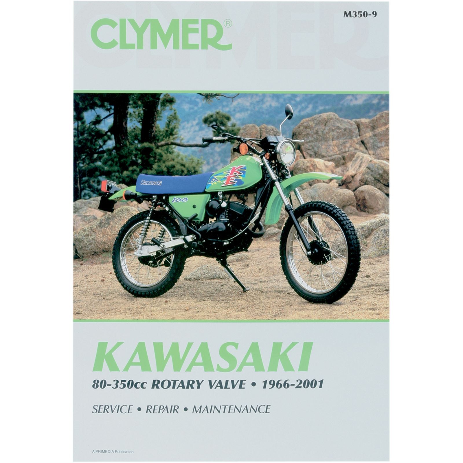 Clymer Manual for Kawasaki Rotary 80-350 CM3509