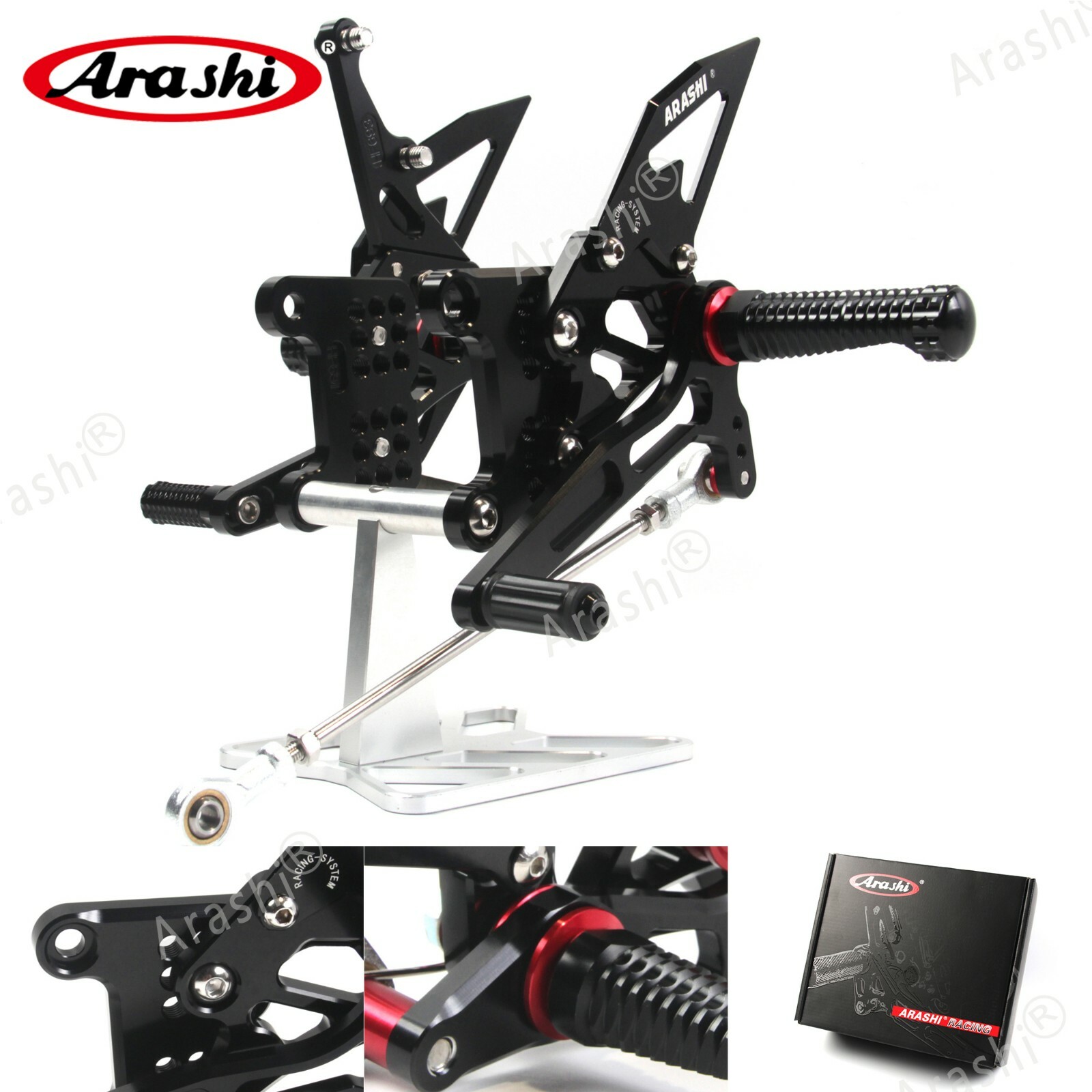 For Suzuki GSX-S750 2015-2022 GSR750 2011-2017 2016 Footrest Rearsets Foot Pegs