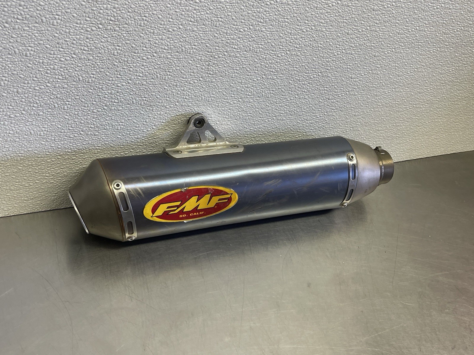 KTM FMF FACTORY 4.1 RCT SILENCER MUFFLER UNKNOWN FITMENT MEASUREMENTS IN LISTING