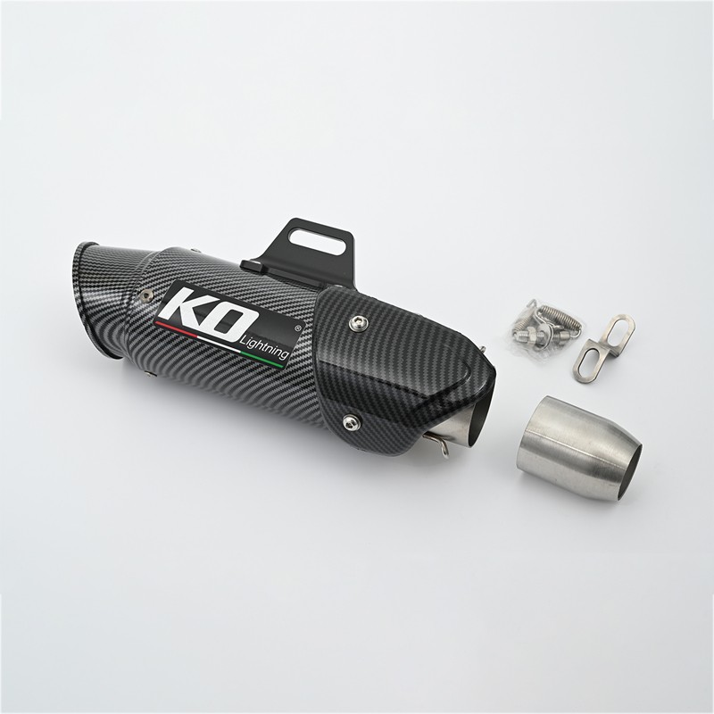 38-51mm Universal Exhaust Tips Motorcycle Muffler Tail Pipe DB Killer Silencer