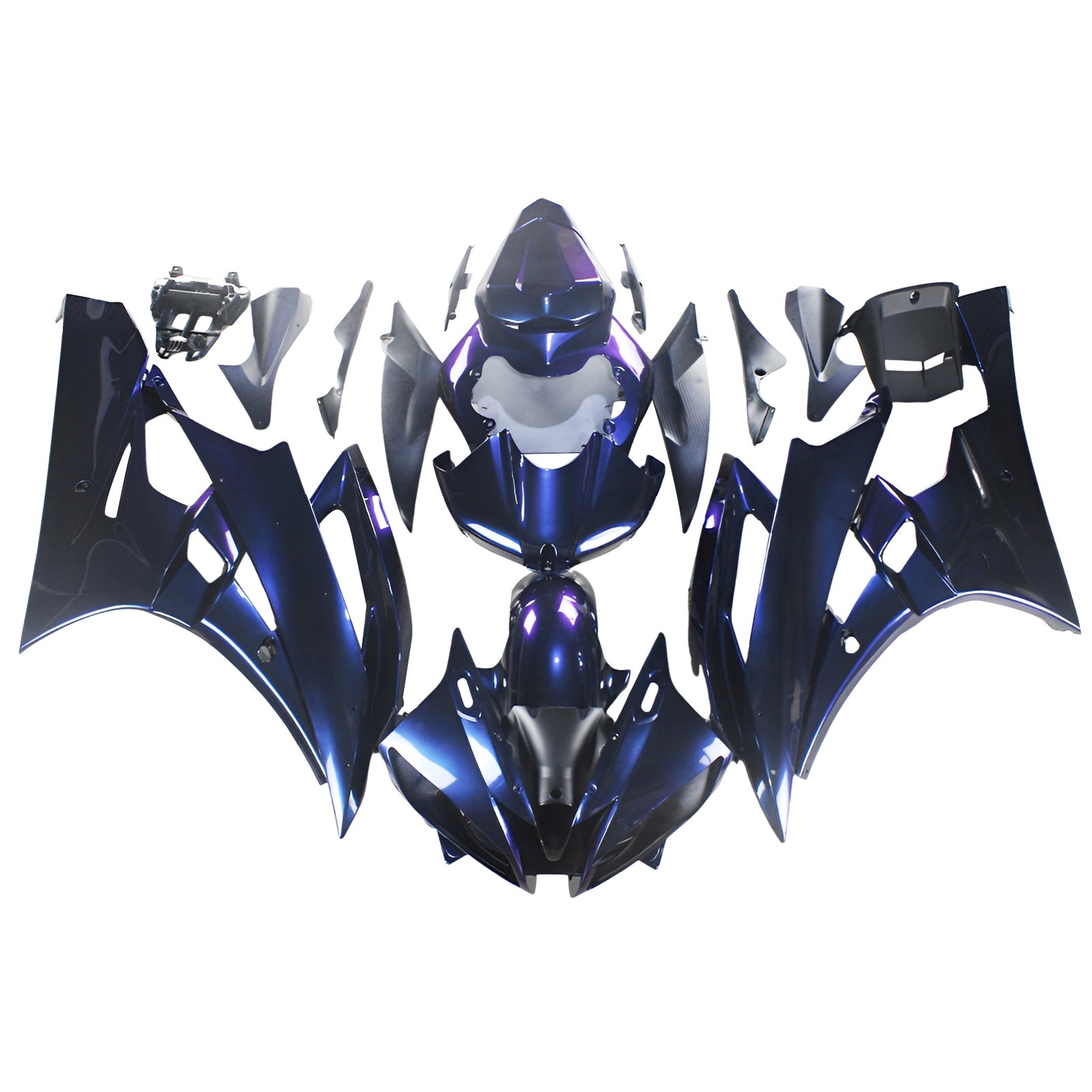 Full Bodywork Fairing Kit For Yamaha YZF R6 2006 2007 ABS Fairings Magic Color
