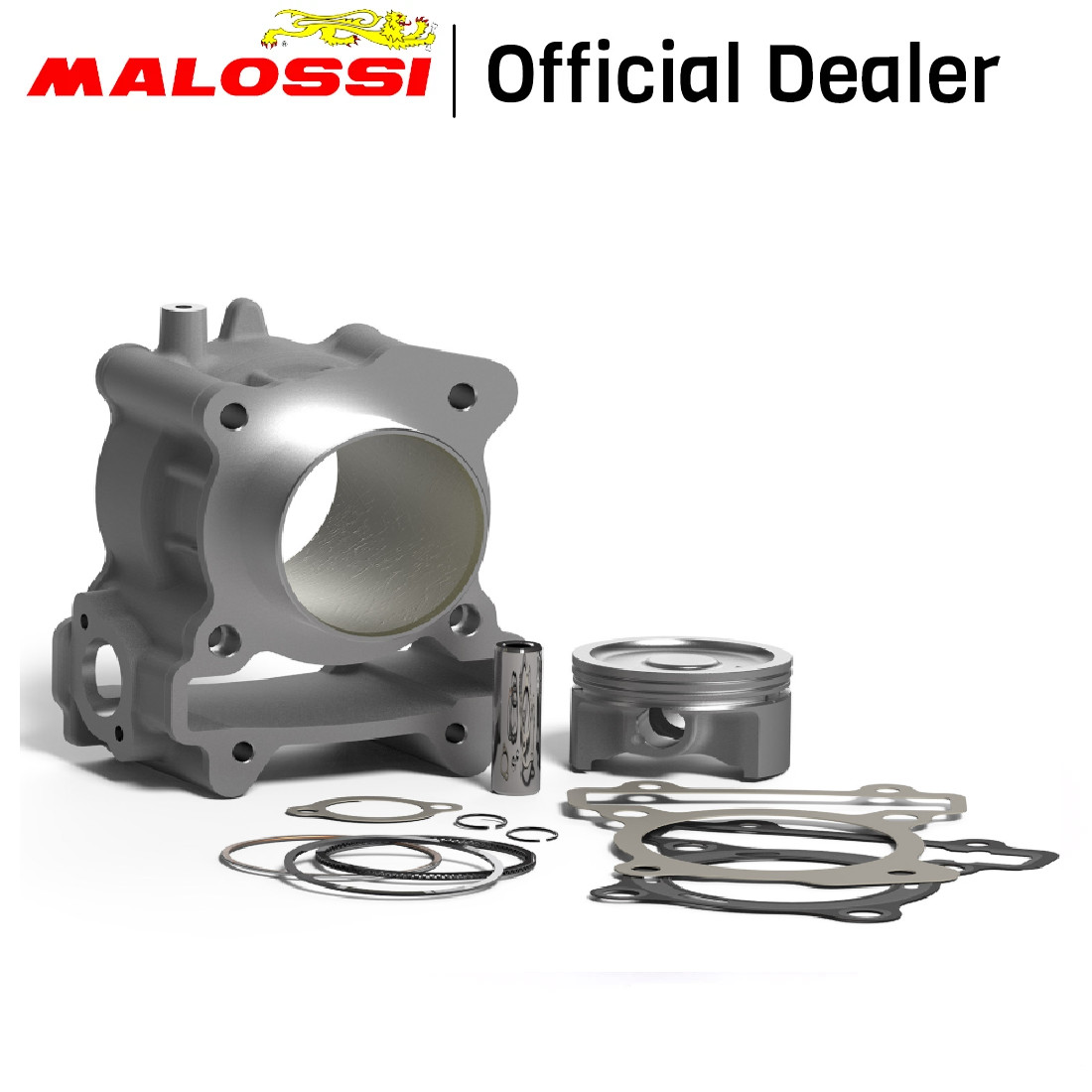 Malossi Tech Cylinder 4 Stroke Ø 63 In Aluminum