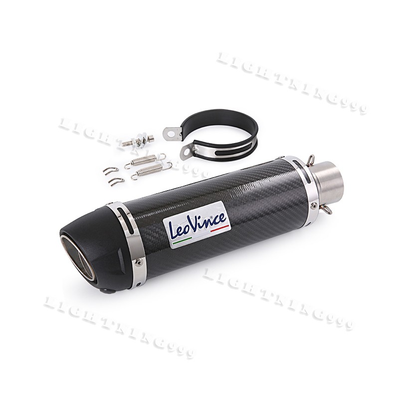 For CF-Moto IBEX 800 2022-2026 Mid Link Pipe With Carbon Fiber Muffler Tips