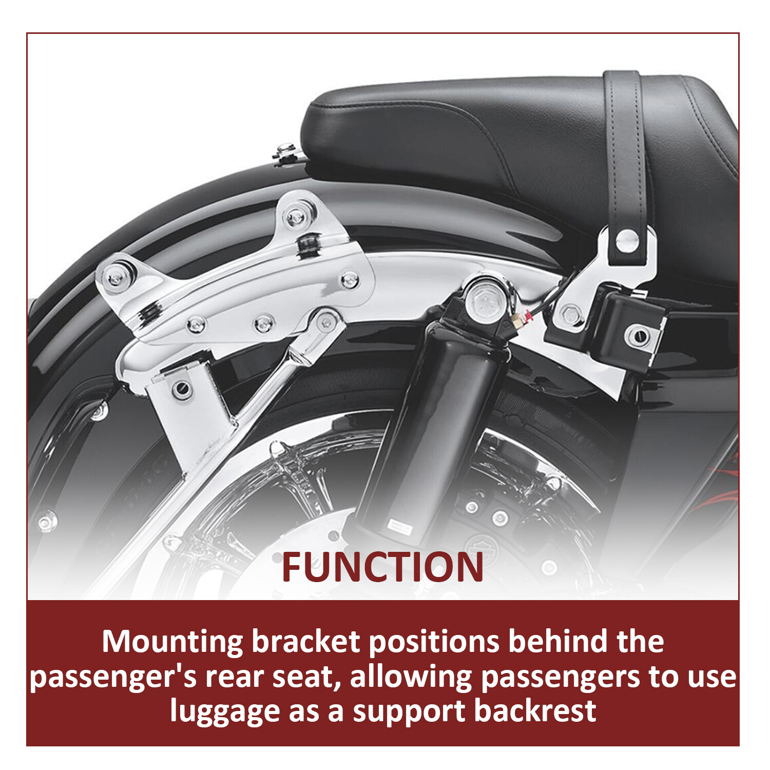 4 Point Docking Hardware Kit For 2009-2013 Harley Touring Road King Street Glide