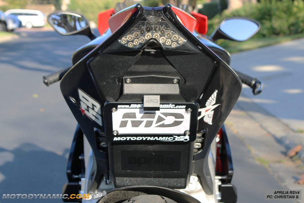 Fender Eliminator Low Profile Tucked Fits 2009-2020 Aprilia RSV4 11-20 Tuono