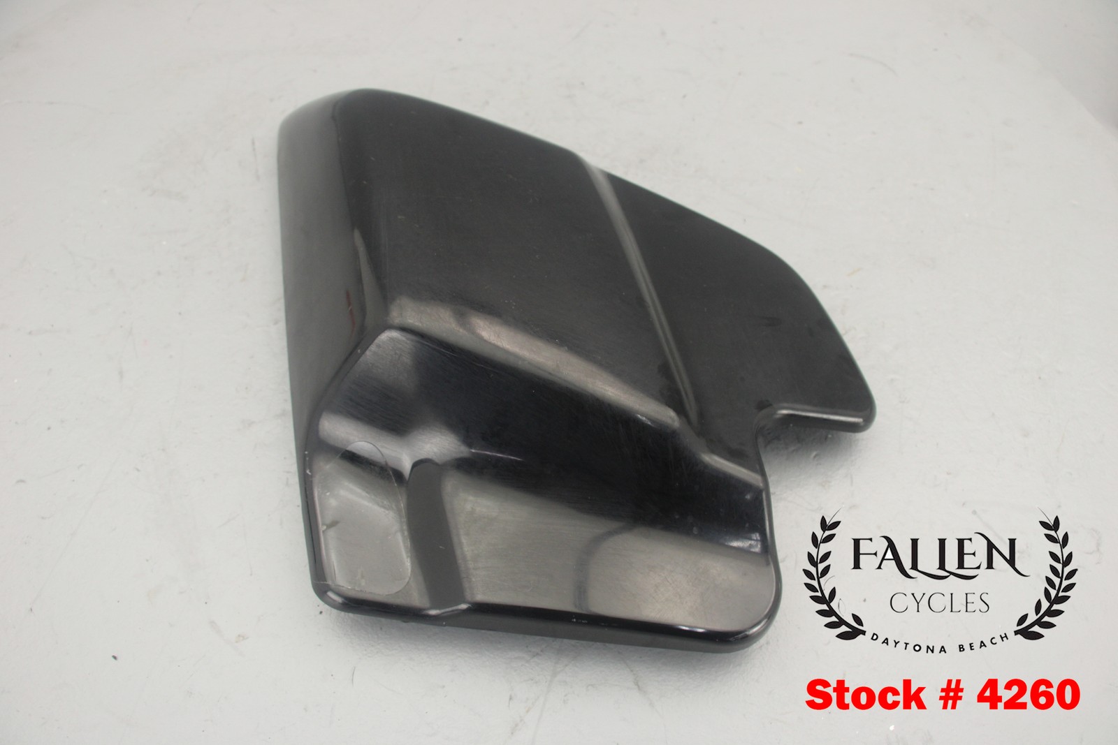 2008 Harley Electra Glide RIGHT Side Cover Panel VIVID BLACK #4260