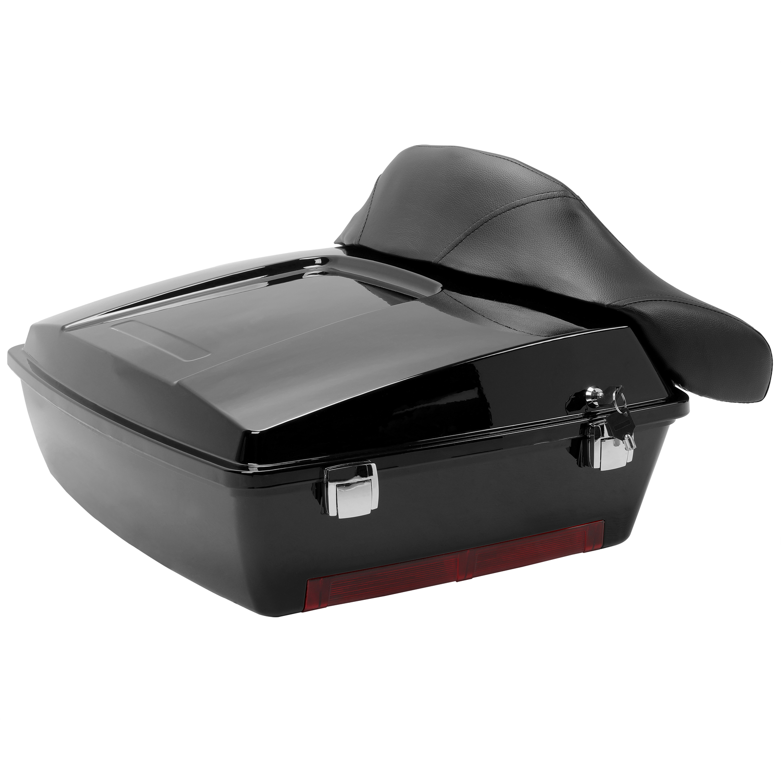 Chopped Pack Trunk Mount Rack For Harley Touring Road King Street Glide 97-2008