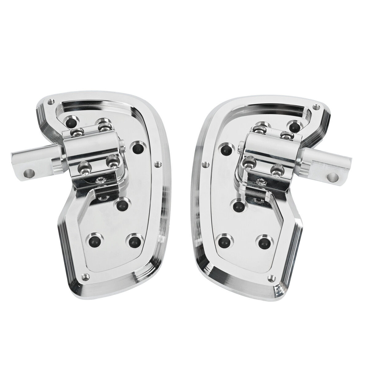 For Indian Scout Sixty 2016-2024 Pair of Rear Passenger Floorboards Foot Pegs