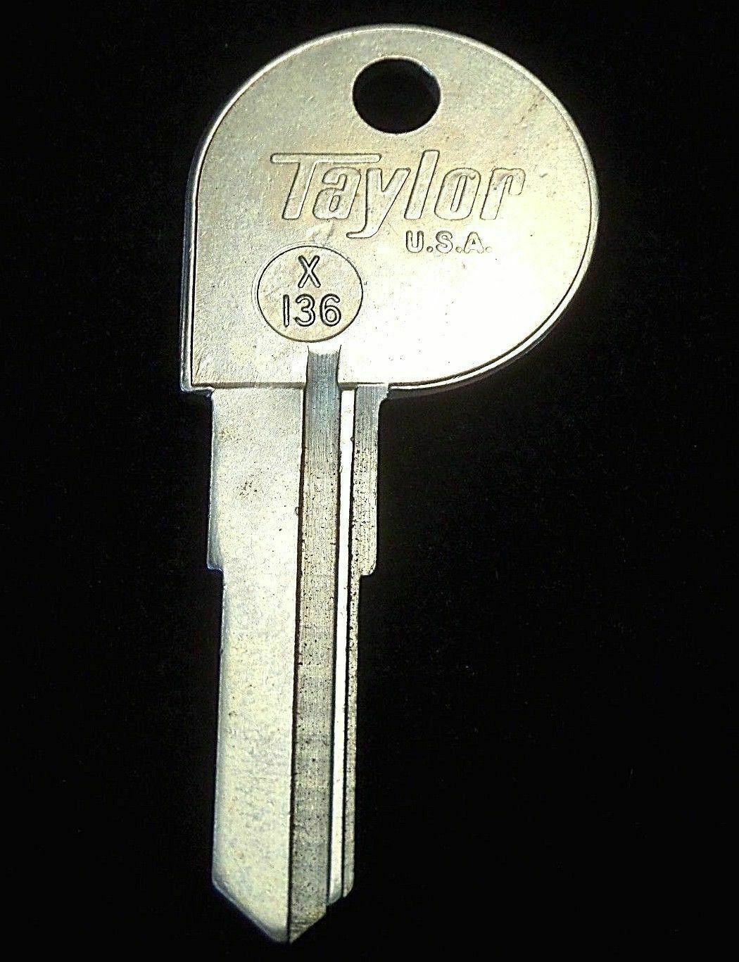 X136 HARLEY DAVIDSON Ignition KEY Blank 1984-93 Electra Wide Glide Dyna Softail