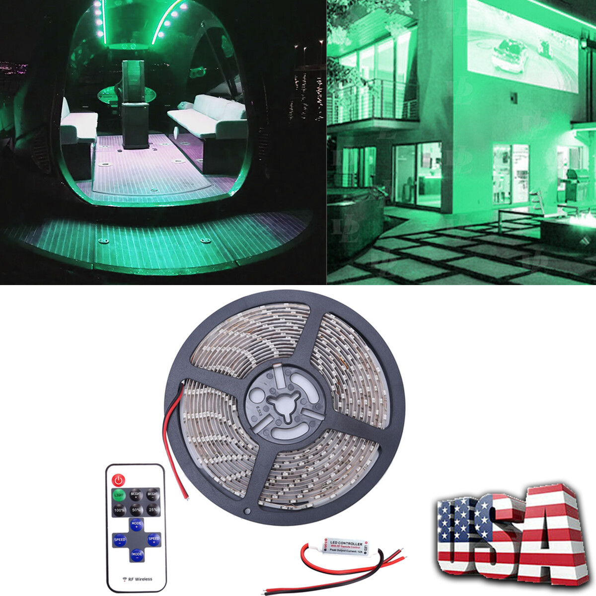 LED Auto Car Interior Accessories Decor Atmosphere Wire Strip Light Lamp