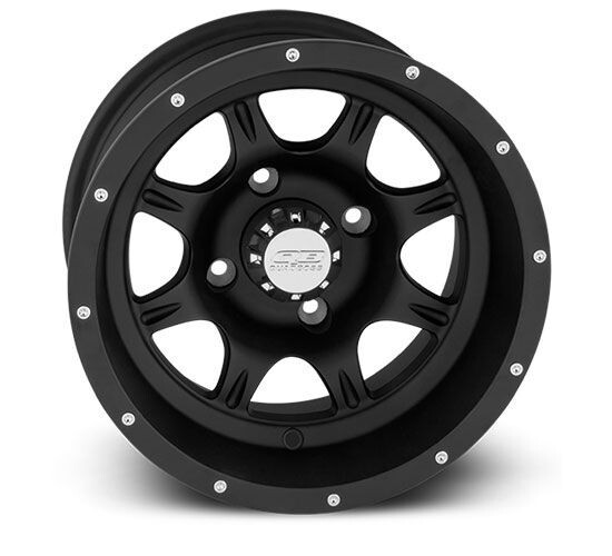 Quadboss Coercion Matte Black Wheel 12×7 4/138 5+2 ATV UTV SXS 608903