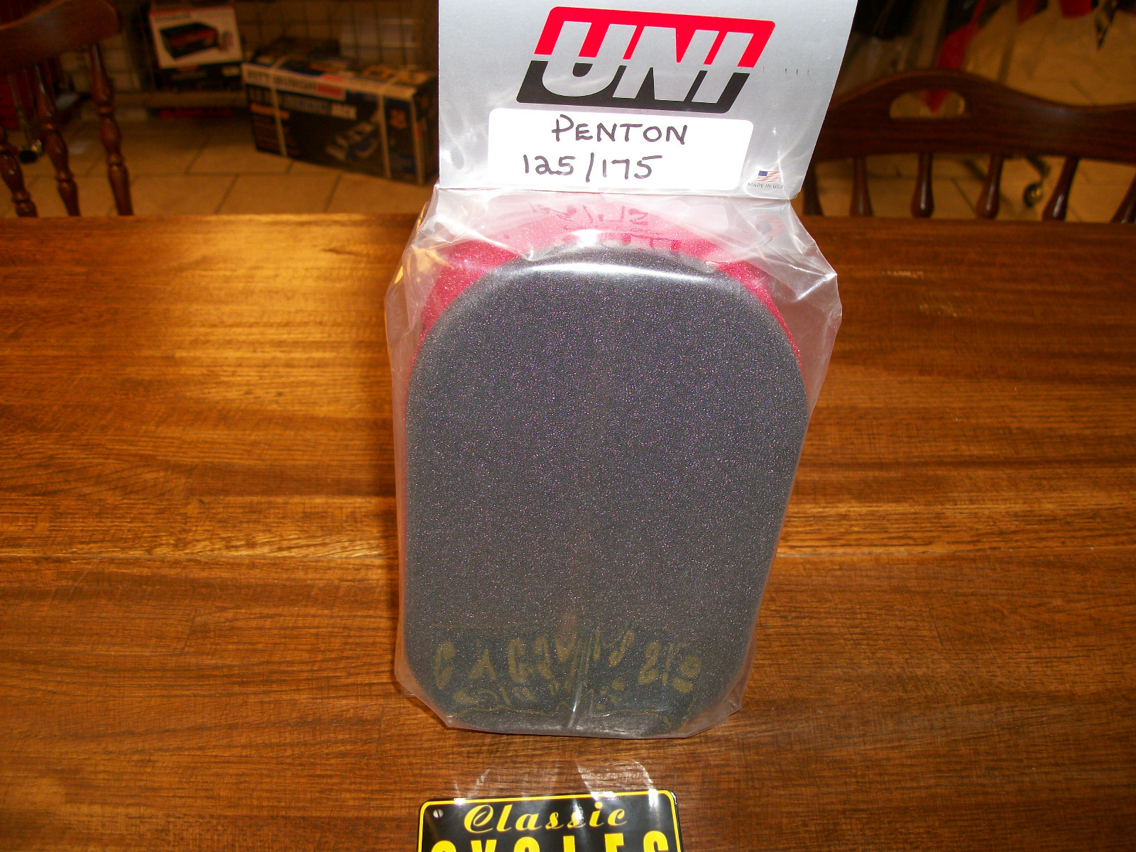 Penton Air filter 125 Six Days 175 Jackpiner UNI with Mesh Screen NU-1401 ST