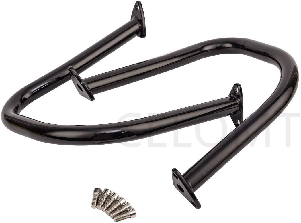 Rear Highway Bars Saddlebag Crash Engine Guards Fit Indian Gloss Black