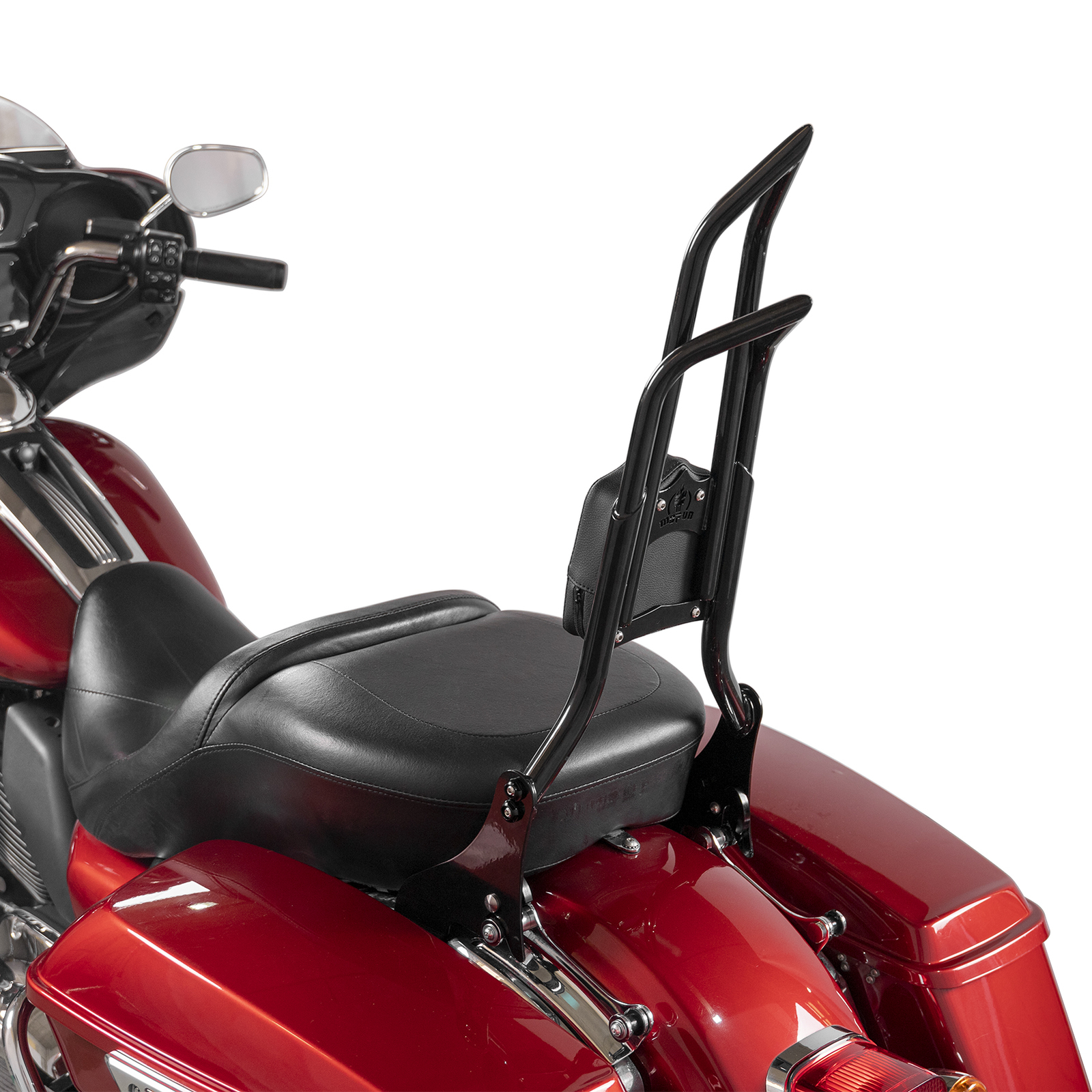 MOFUN Tall Sissy Bar Backrest For Harley Touring Electra Road Glide Street Glide