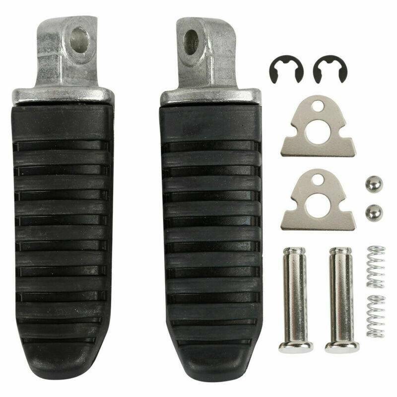 Front Rear Footpegs Foot Pegs Footrest For Suzuki GSX1300R Hayabusa 2008-2012 09