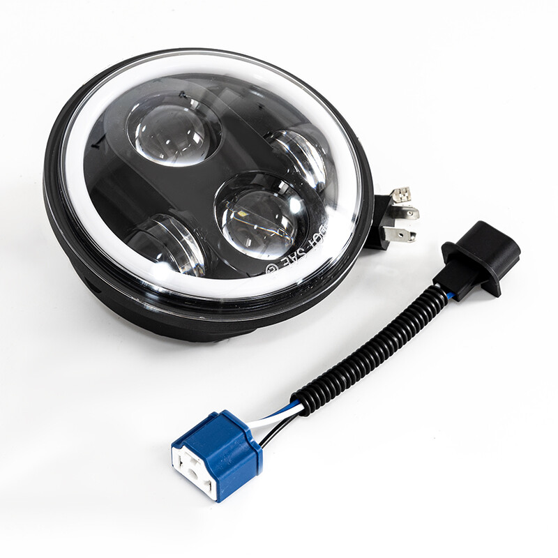 5.75″ LED Headlight Projector For Harley Davidson Sportster XL 1200 / 883 USA
