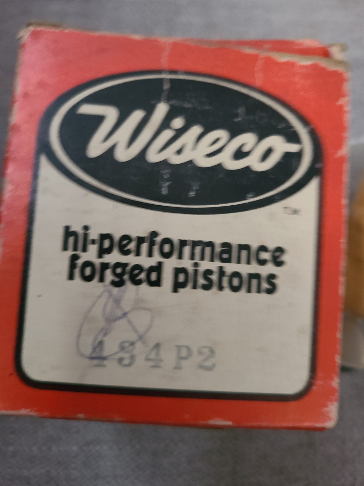 Wiseco 434P2 Yamaha Piston Kit 76-79 YZ250 80 MX250 IT250 NEW NO RINGS