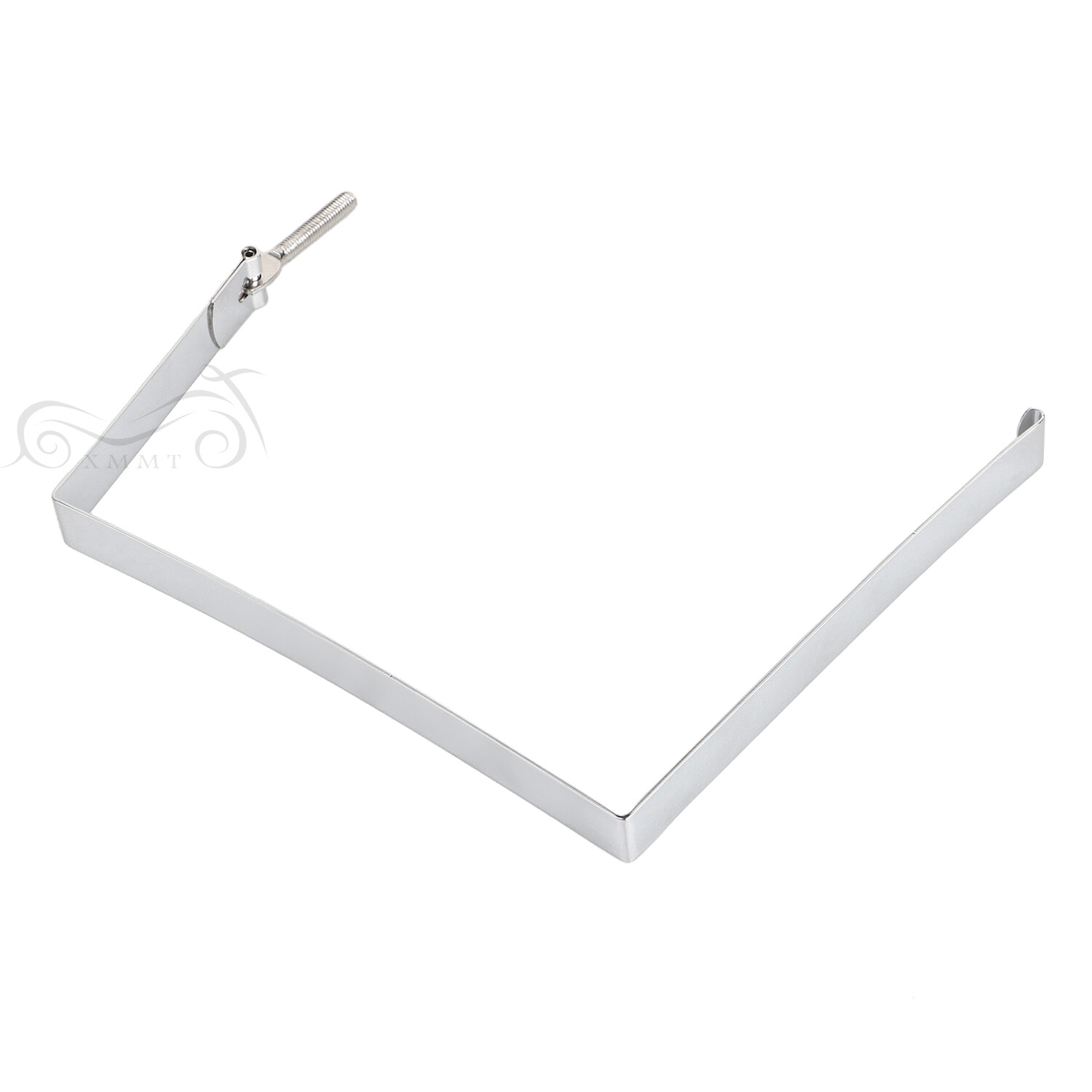 Chrome Battery Cover Hold Down Strap Fit For Harley Sportster 883/1200 XLH1200
