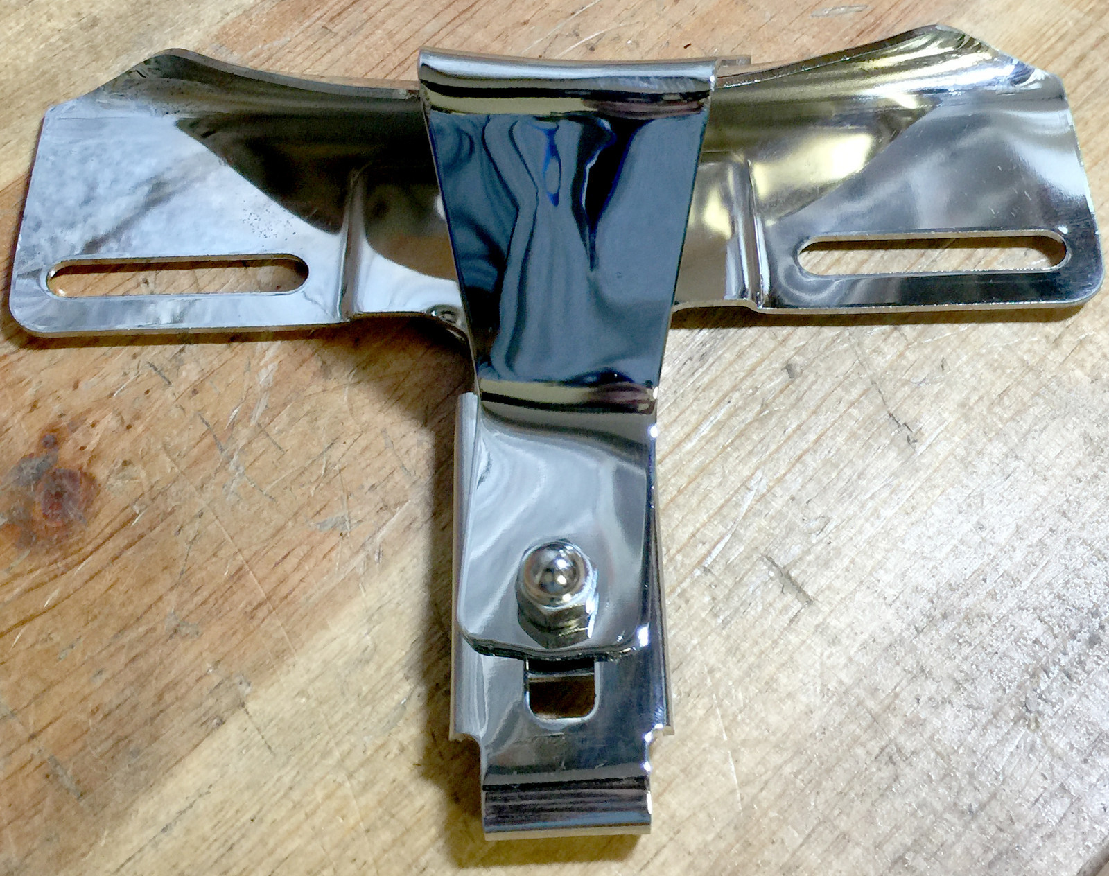 59983-75 Harley Davidson Chrome License Plate Bracket Sportster Super glide FXR