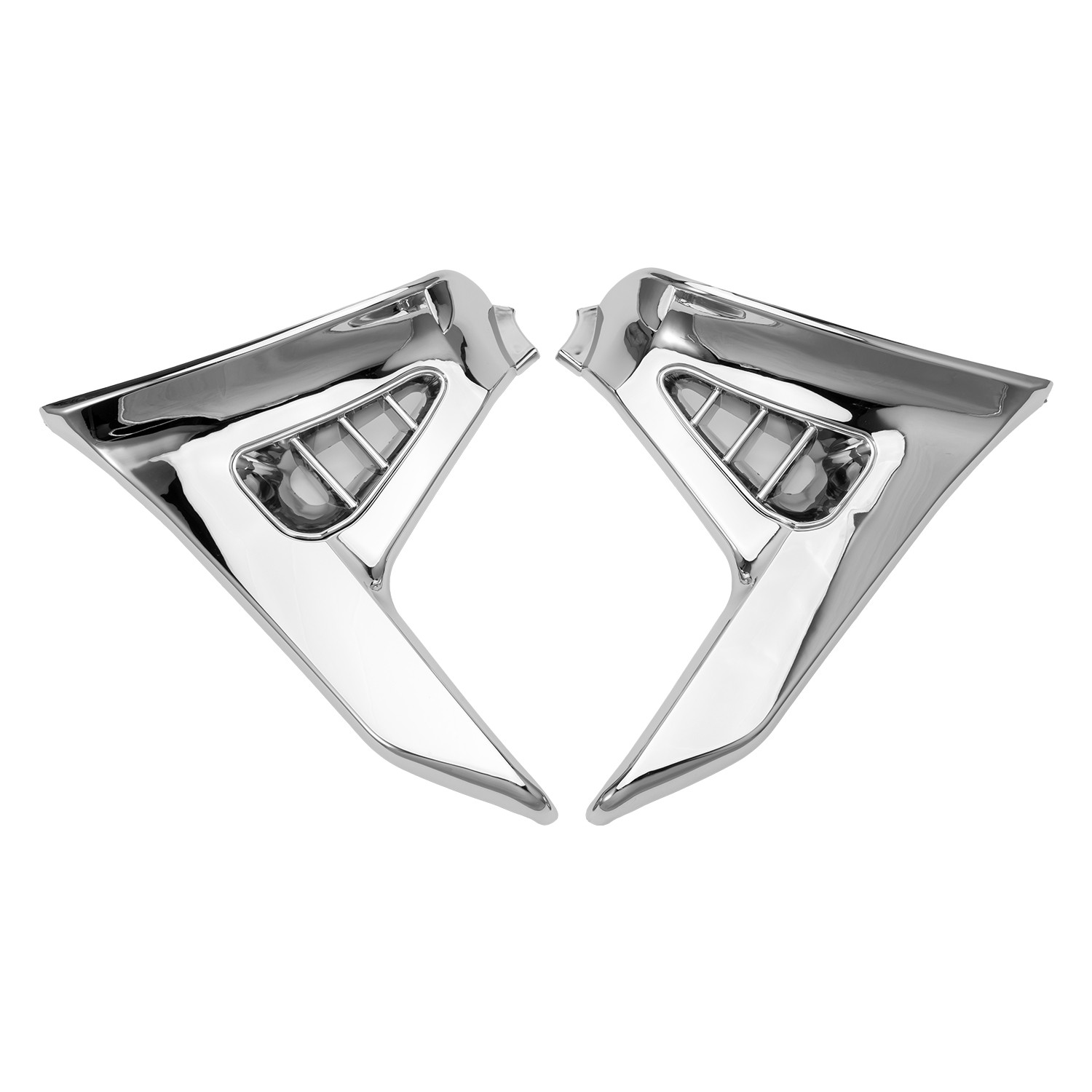 Left & Right Parts Modified Triangle Cover For Honda GoldWing GL1800 2001-2011