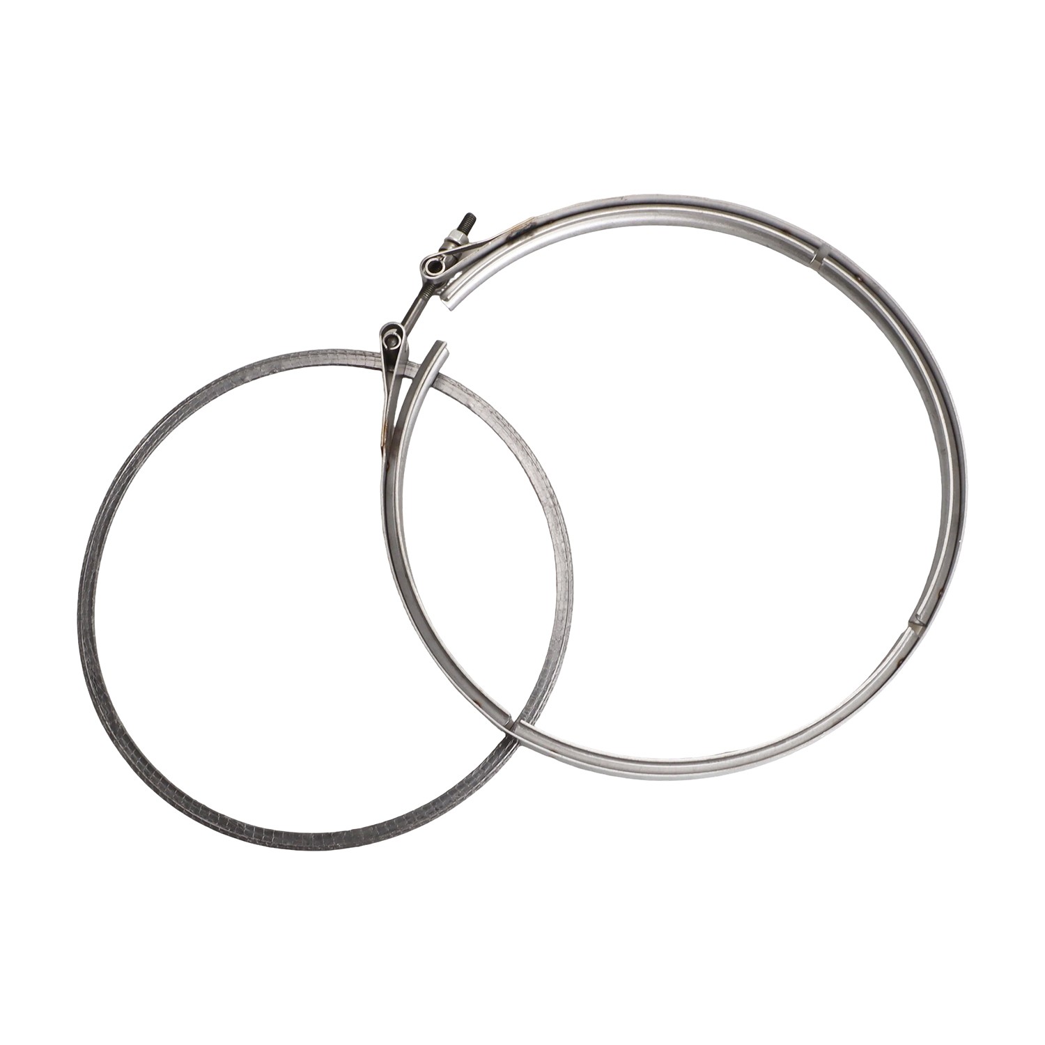 DPF Filter Clamp & Gasket Set for Cummins ISX Diesel Engine 2871863 2880215