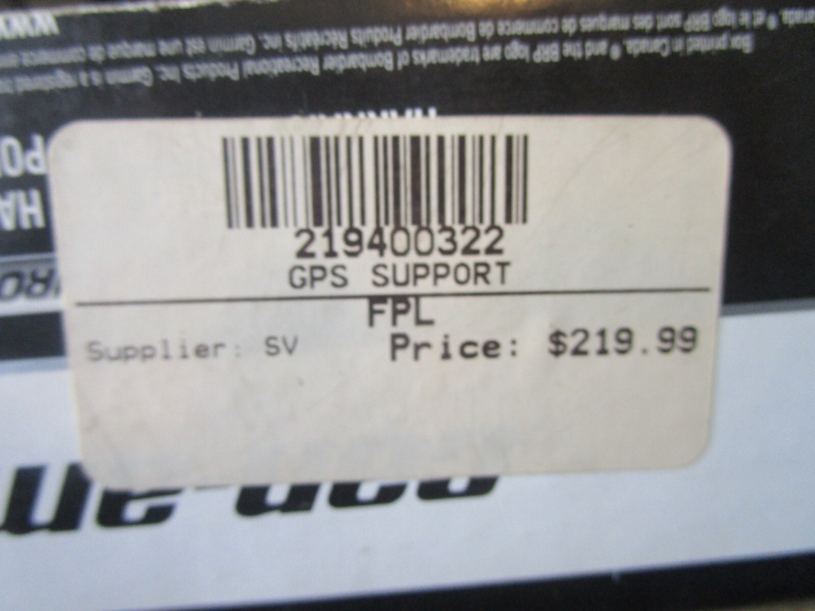 Nos Can-am BRP OEM GPS Support Spyder Made Canada RT PN:219400322