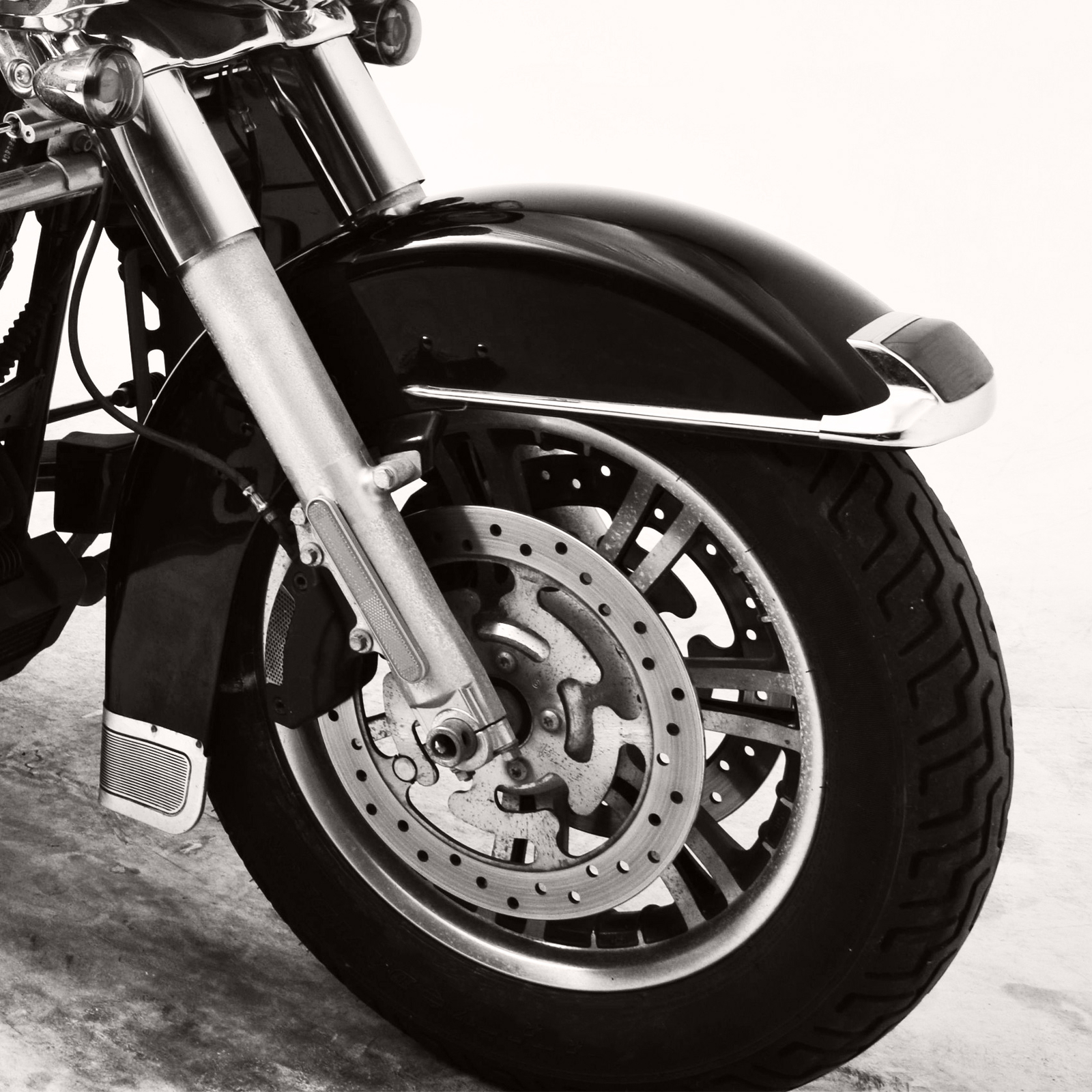 Fit For Harley Electra Glide Ultra 1989-2013 Front Fender Assembly Vivid Black