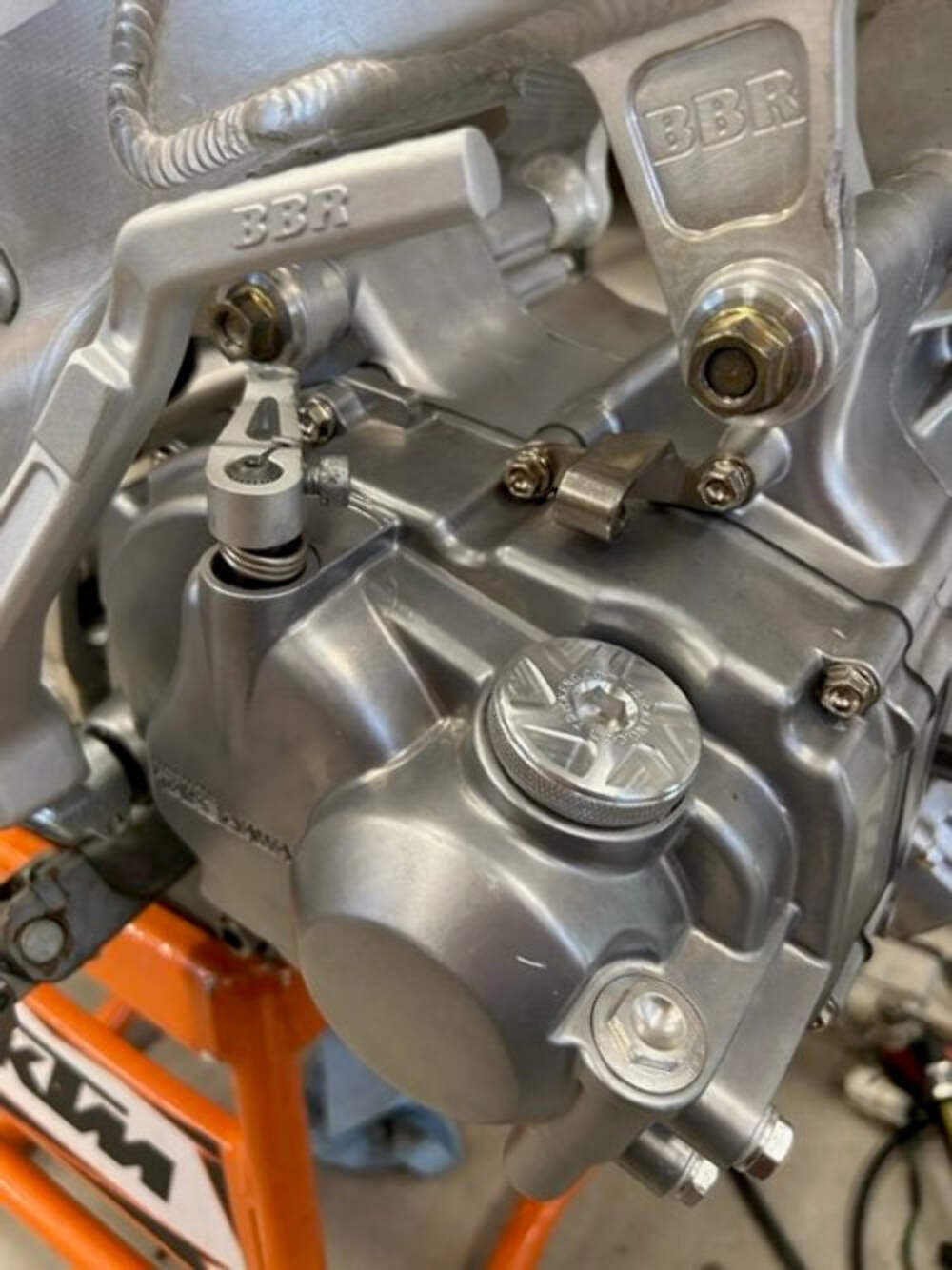 Trick Engineering Oil Fill Plug – KLX110 & Takegawa Side Cover