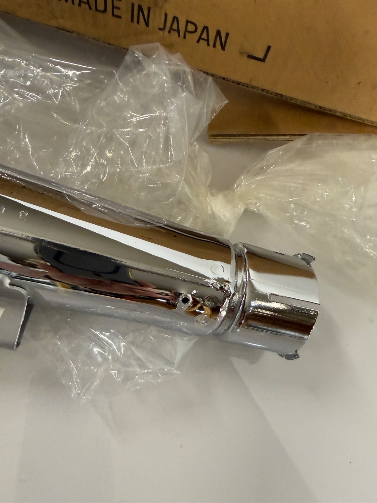 NOS Honda CB400F CB Four Supersport Exhaust Muffler 18310-377-017 OEM Genuine