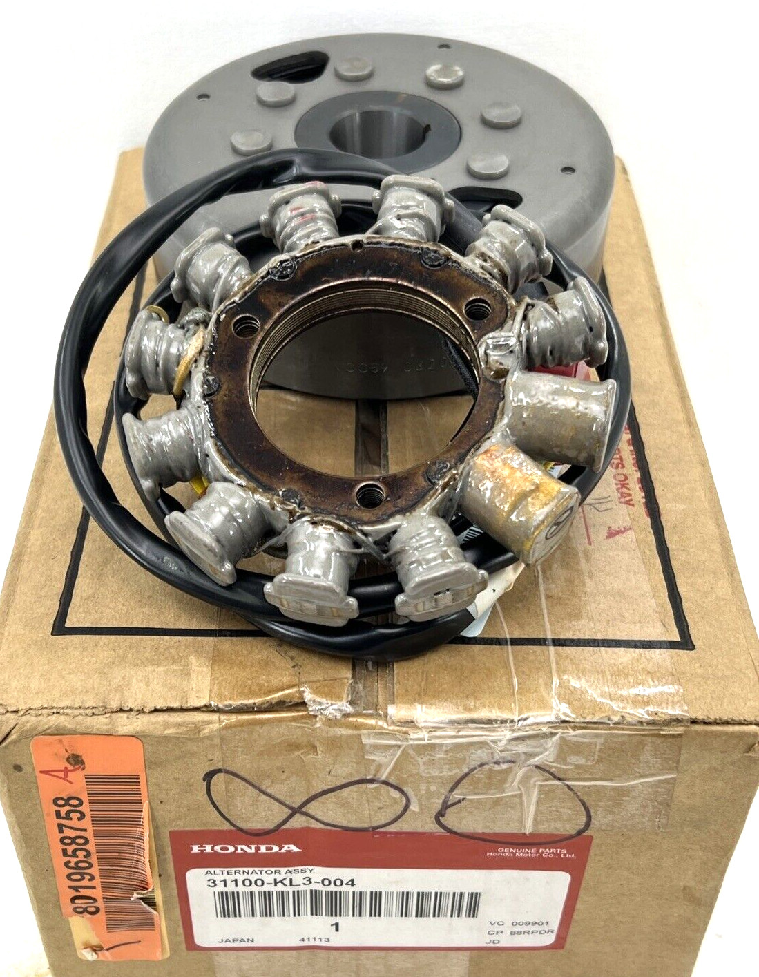 31100-Kl3-004 OEM Honda 1984-85 XL350R A Engine Alternator Assy NOS Genuine