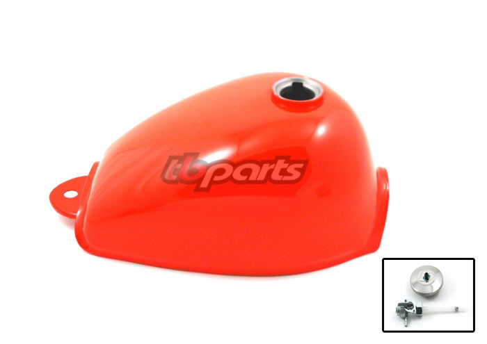 TBPARTS HONDA TAHITION RED COLOR Z50 FUEL GAS TANK BETTER QUALITY 0557