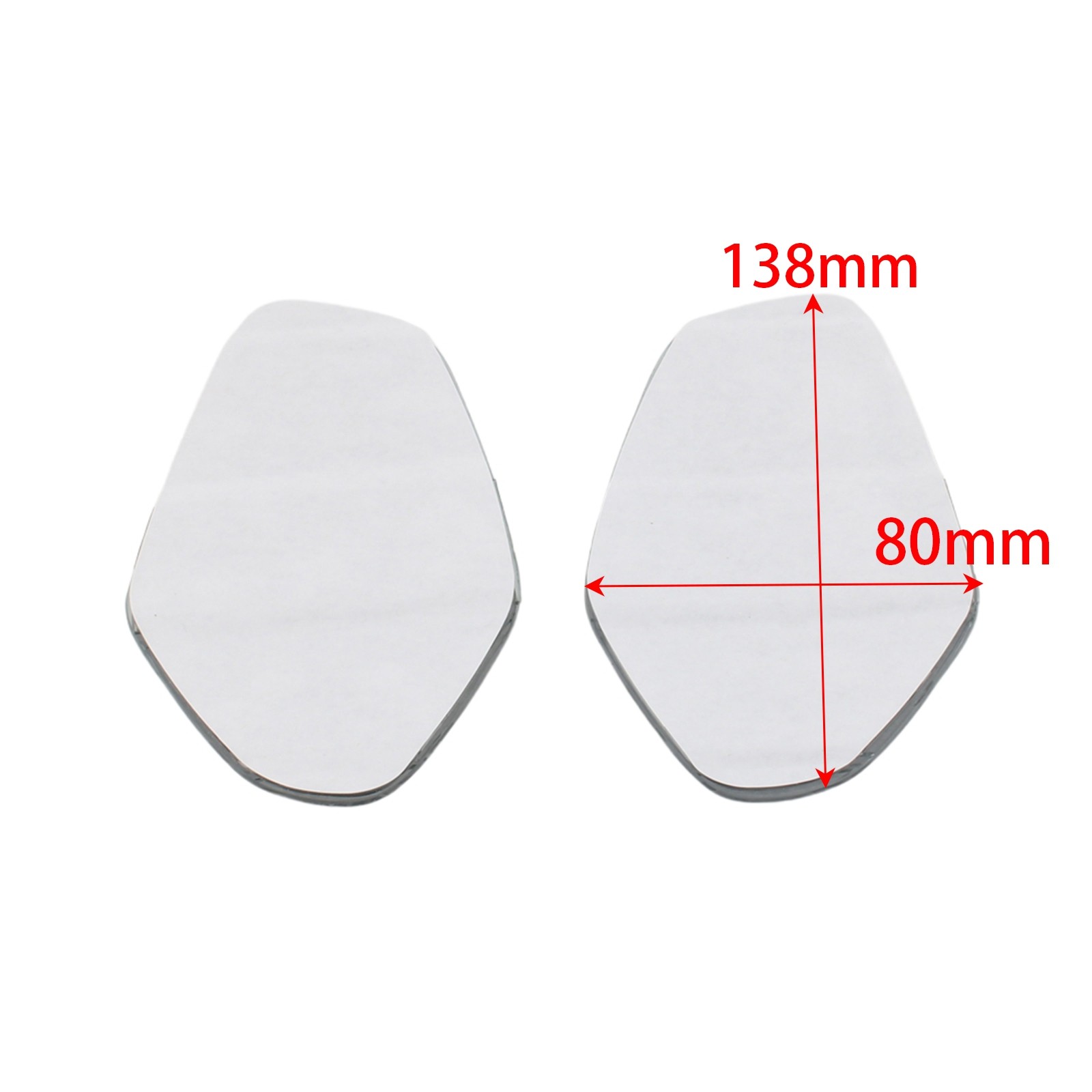 For Yamaha NMAX125 N-MAX155 16- 24 Glass Convex Lens Wide-angle Rearview Mirror