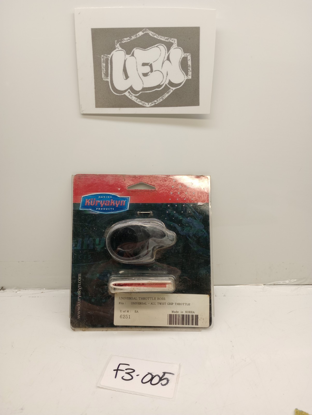 Kuryakyn Throttle Boss Universal Motorcycle Throttle Assist 6251 NOS DS-241195
