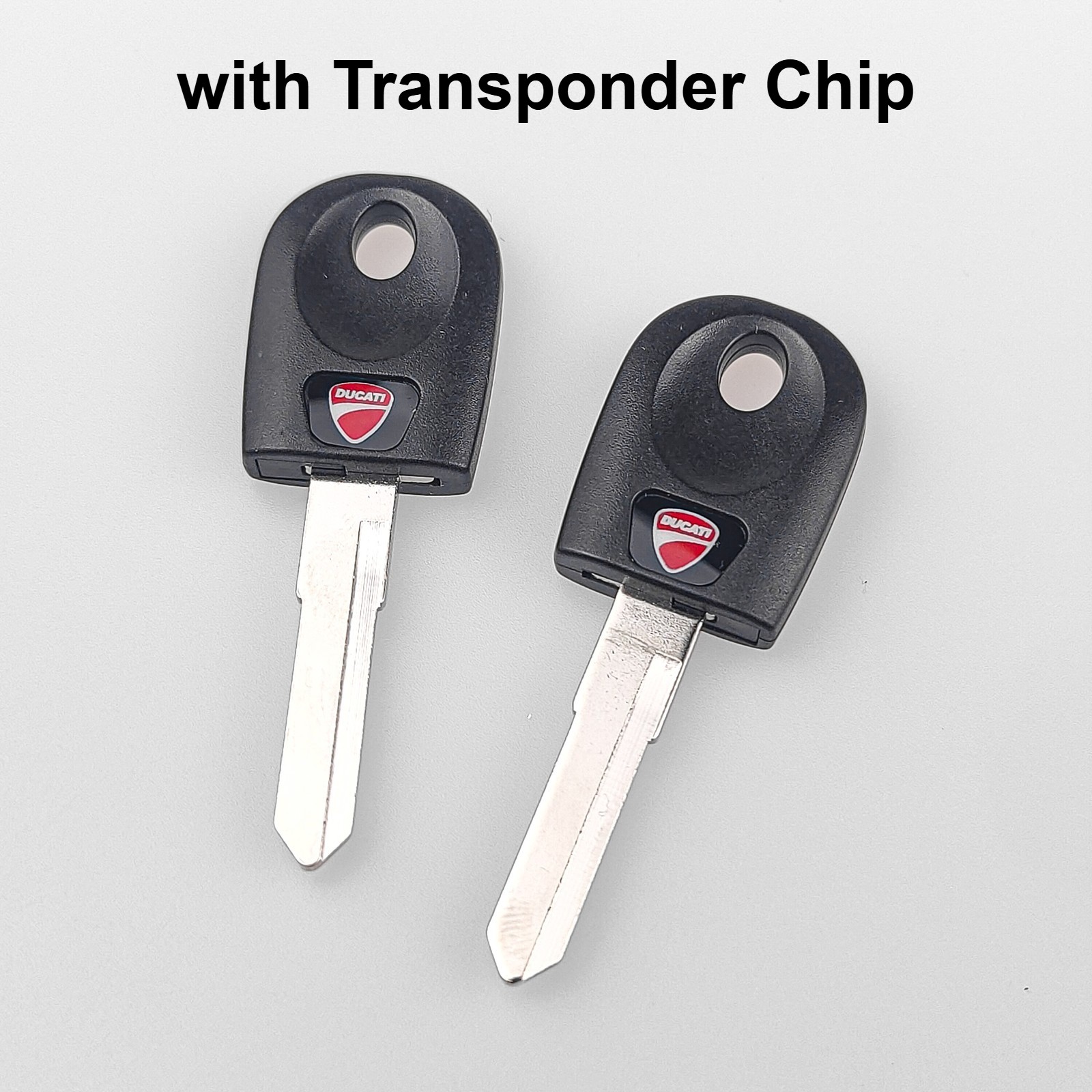 2PCS Key Ducati with Chip for Cloning 59840331A Monster Hypermotard SuperSport