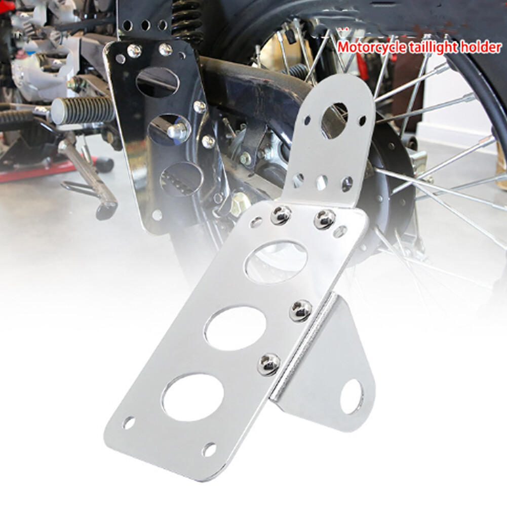 Chrome Motorcycle Side Mount License Plate Bracket Holder For Harley-Davidson US