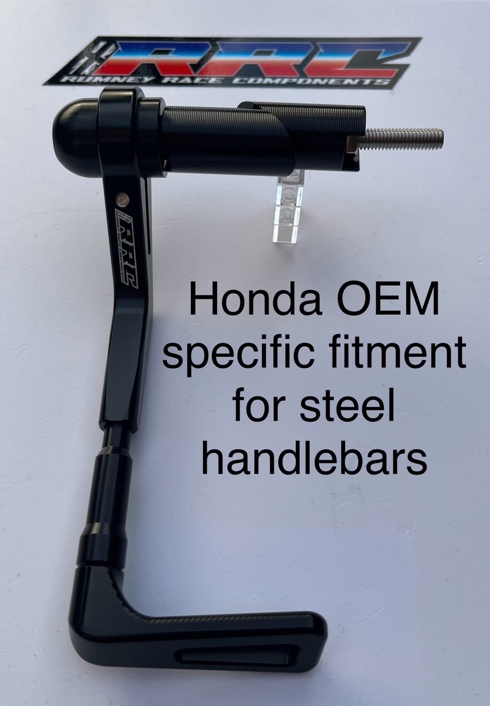 RRC Honda OEM Specific Brake Lever Guard, solid alloy,suits steel tubes CBR,CBF