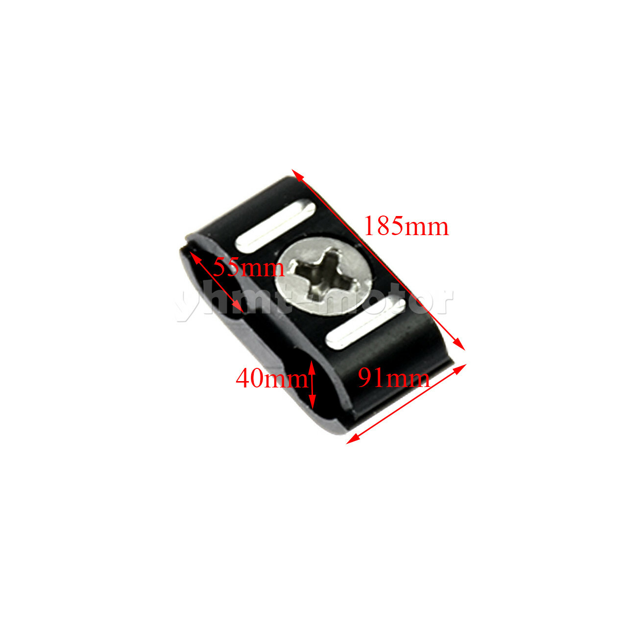 1x Dual Brake Throttle Cable Clamp Separator Wire Spacer Holder Fit For Touring