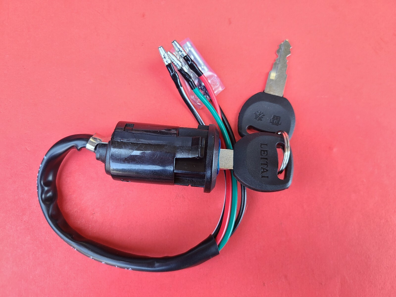 New Key Switch Ignition for Honda CG125 CB125 XL125 Scooter Moped 4 Wires