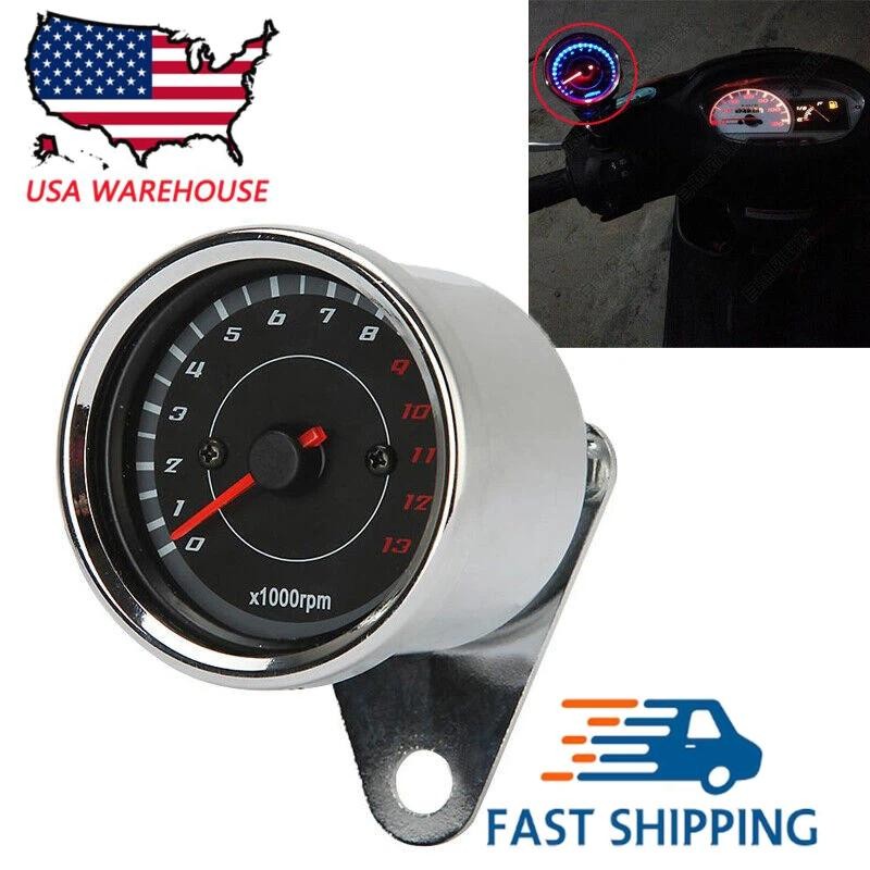 Tachometer For Kawasaki Vulcan 500 / 800 / 900 / 1500 / 1600 / 1700 / 2000 ect.