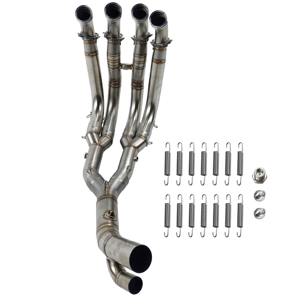 For BMW S1000RR S1000R 2017-2018 Stainless Steel Exhaust Front Header Link Pipe