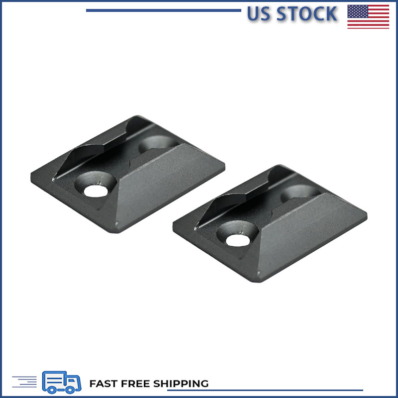 Venture L-Track Single Stud Mount in Gray, 2-Pack