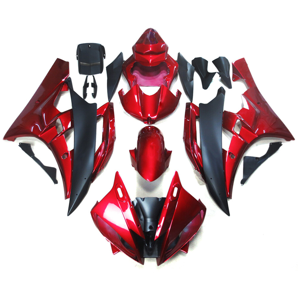Full Bodywork For Yamaha YZF600 R6 2006 2007 yzf r6 06 07 ABS Plastic Fairings