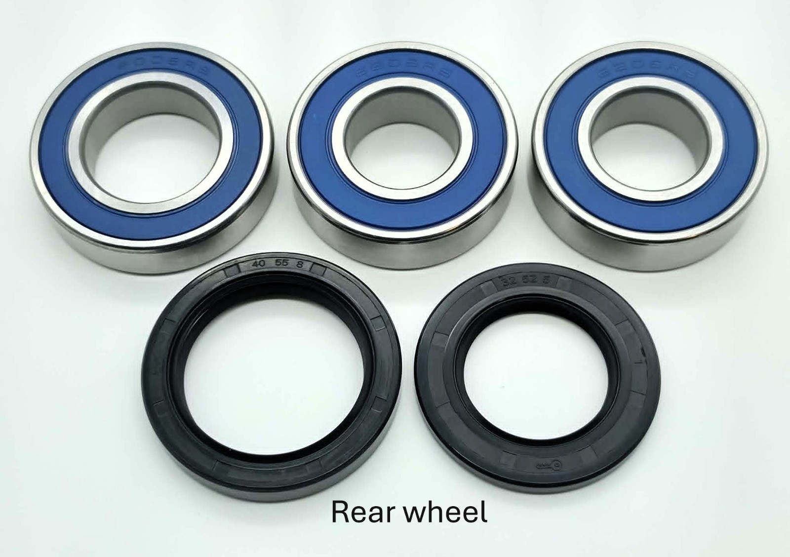 Kawasaki ZX636 Ninja ZX-6R 2003-2024 Front and Rear Wheel Bearings And Seals