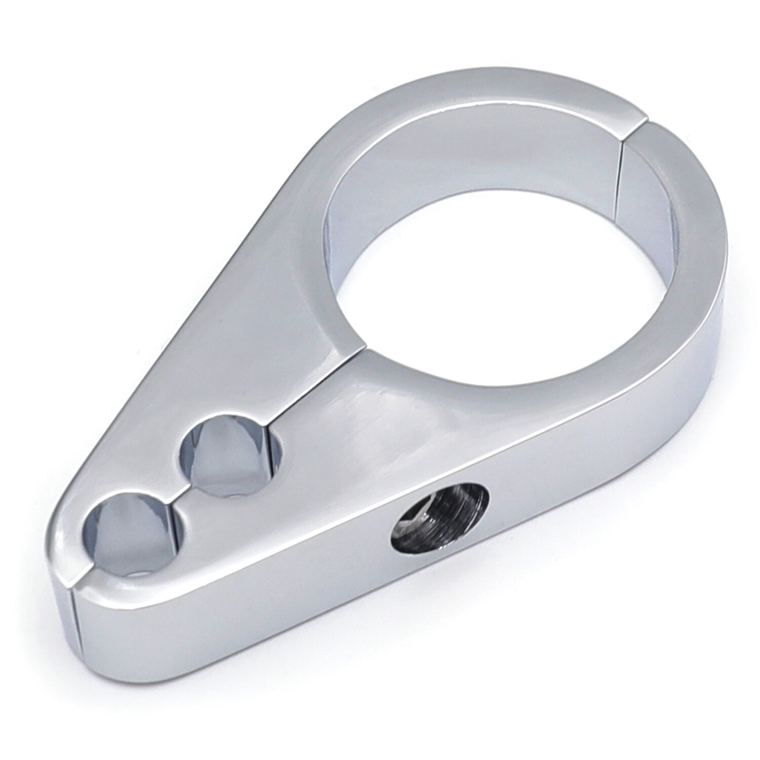 1 Inch Handle bar Chrome Dual Throttle Cable Wire Clamp Clutch for Harley Motors