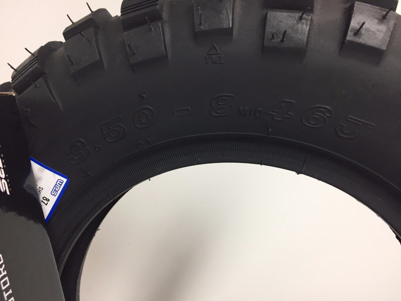 NEW PAIR 2 MASSFX FRONT & REAR TIRES TUBES 3.50-8 SR 421 HONDA Z50R