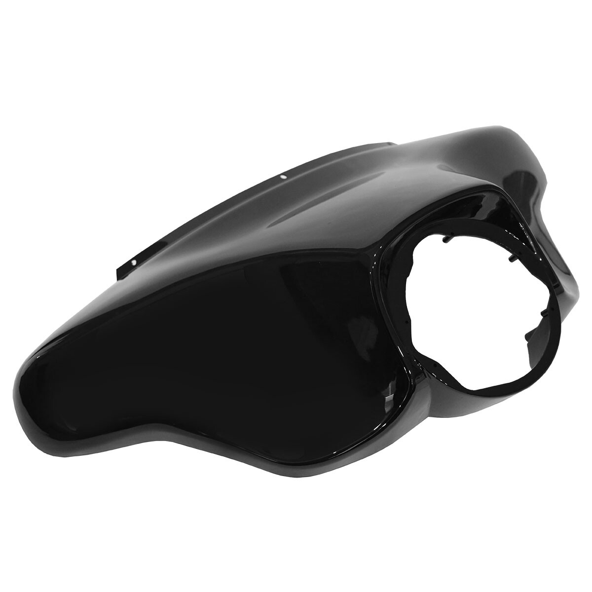 Vivid Black Front Batwing Outer Fairing Fits For Harley Touring FLHT FLHX 96-13