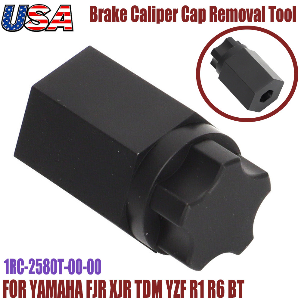 FOR YAMAHA BRAKE CALIPER REBUILD CAP REMOVAL TOOL FJR XJR TDM YZF R1 R6 BT