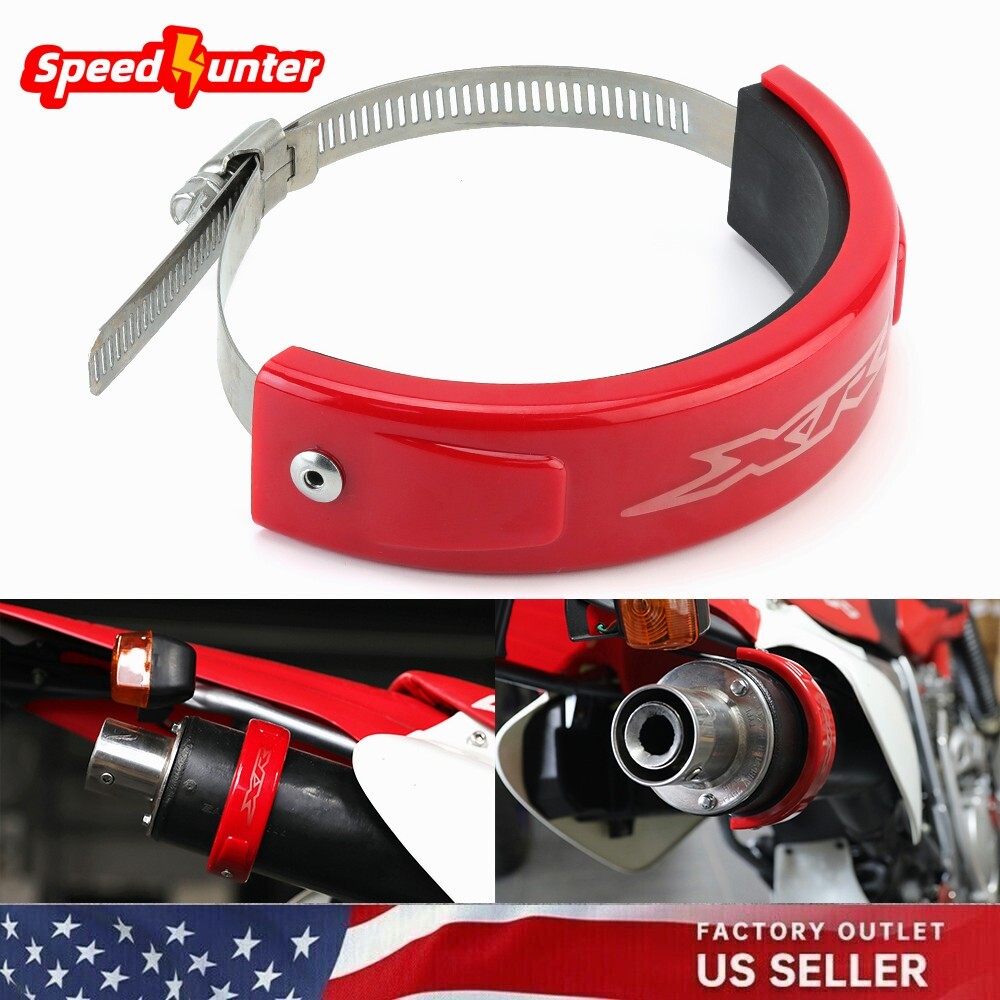 100mm-120mm Universal Exhaust Protector Can Cover For HONDA XR250R XR400R XR600R