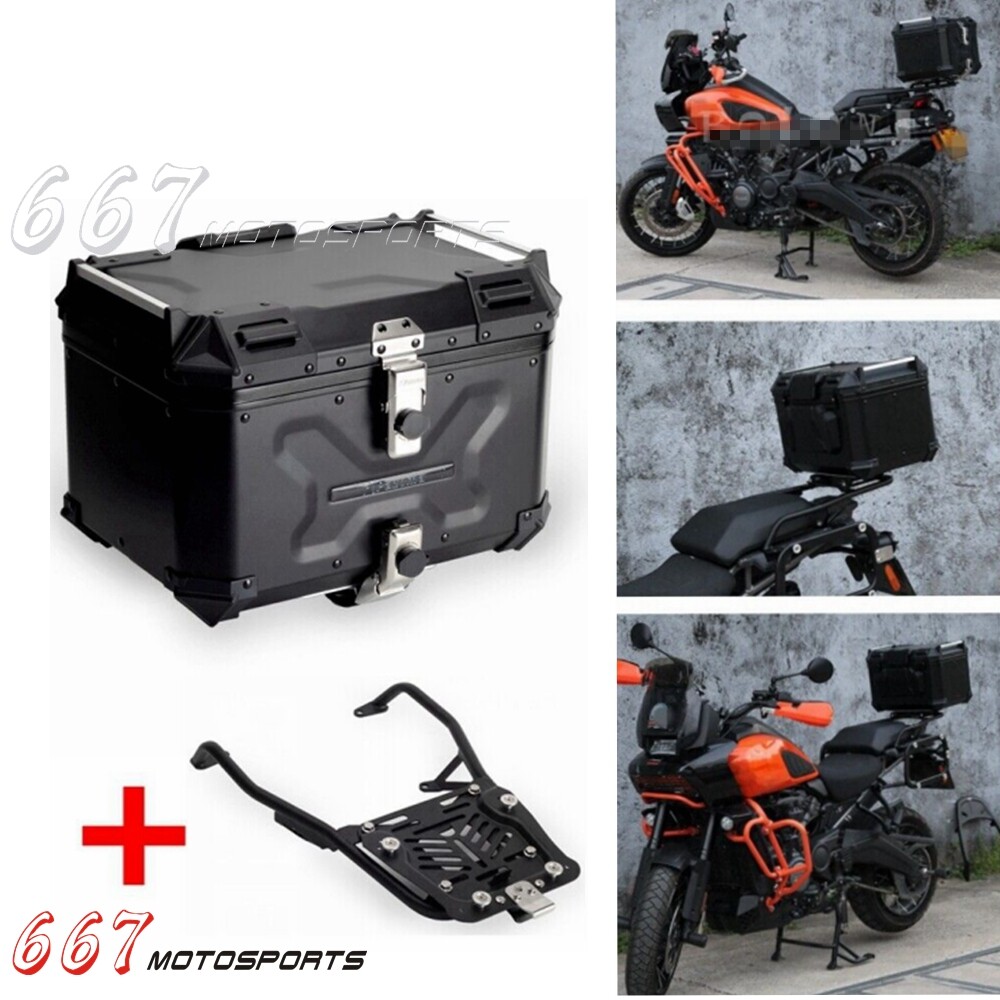 For Harley Pan America RA1250 RA1250S 2021-2025 Rear Trunk Top Case & Mounts Kit