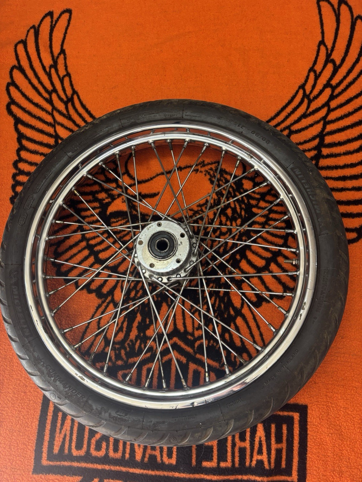 Harley Davidson / Chopper ETC 21 X 2.15 Front Wheel Spoked